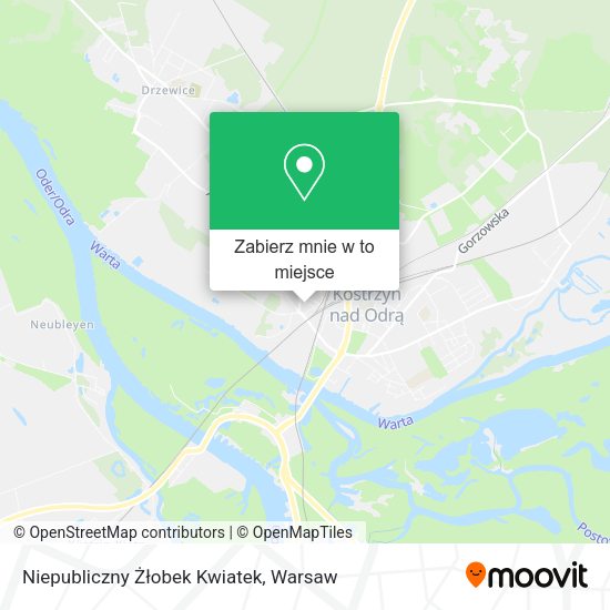 Mapa Niepubliczny Żłobek Kwiatek