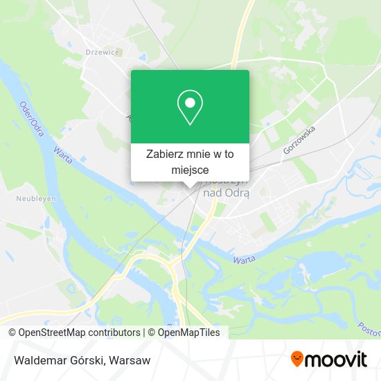 Mapa Waldemar Górski