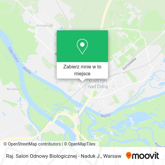 Mapa Raj. Salon Odnowy Biologicznej - Naduk J.