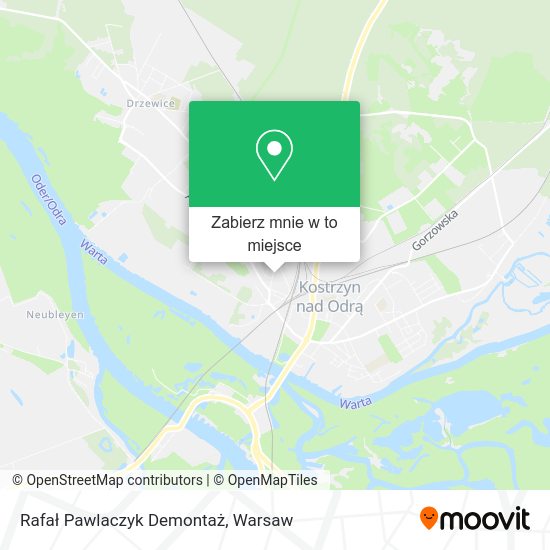 Mapa Rafał Pawlaczyk Demontaż