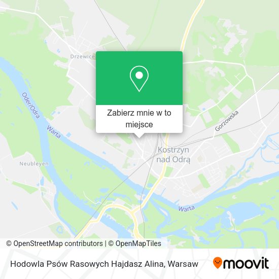 Mapa Hodowla Psów Rasowych Hajdasz Alina