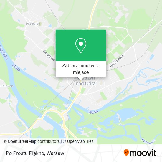 Mapa Po Prostu Piękno