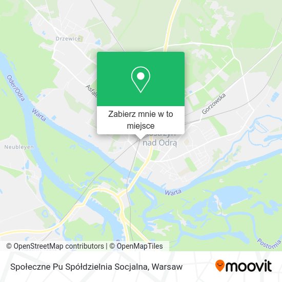 Mapa Społeczne Pu Spółdzielnia Socjalna