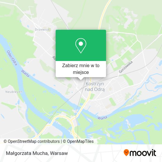 Mapa Małgorzata Mucha