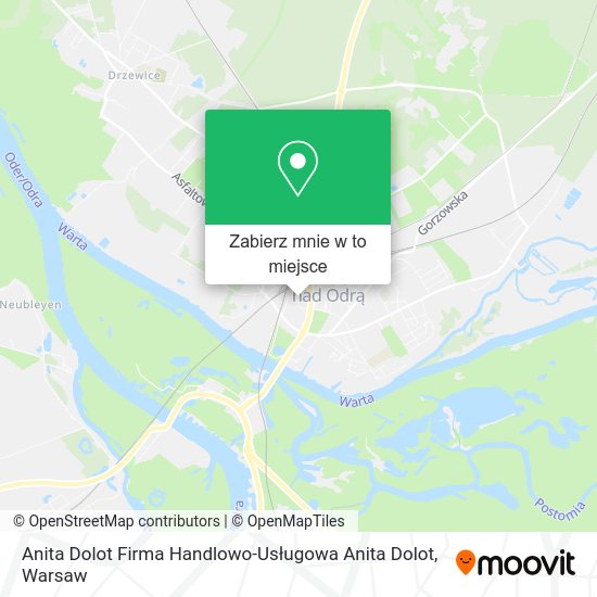 Mapa Anita Dolot Firma Handlowo-Usługowa Anita Dolot