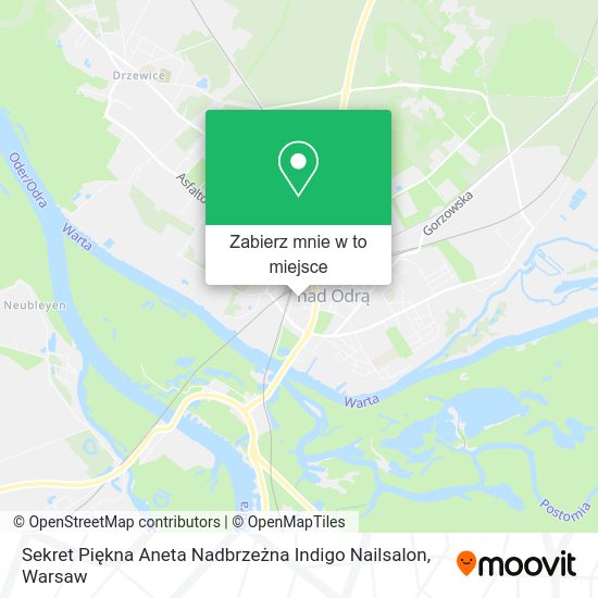 Mapa Sekret Piękna Aneta Nadbrzeżna Indigo Nailsalon