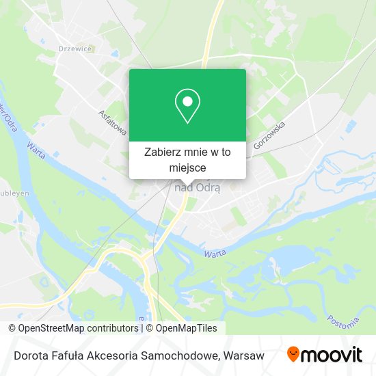 Mapa Dorota Fafuła Akcesoria Samochodowe