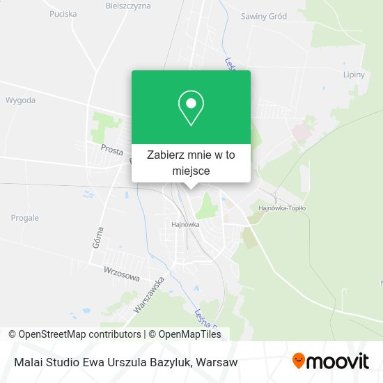 Mapa Malai Studio Ewa Urszula Bazyluk