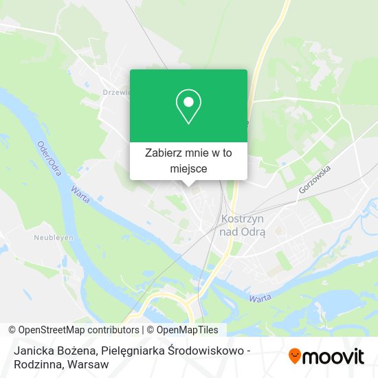 Mapa Janicka Bożena, Pielęgniarka Środowiskowo - Rodzinna