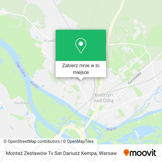 Mapa Montaż Zestawów Tv Sat Dariusz Kempa