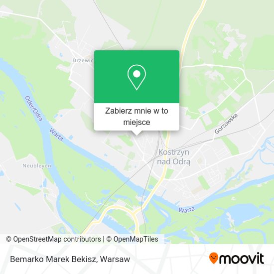 Mapa Bemarko Marek Bekisz