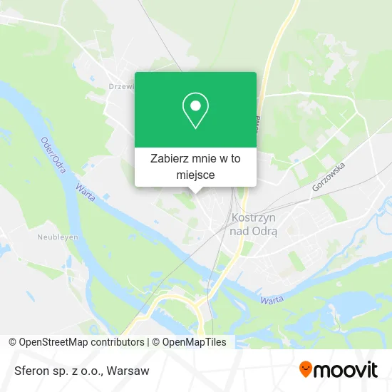 Mapa Sferon sp. z o.o.