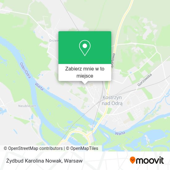 Mapa Żydbud Karolina Nowak