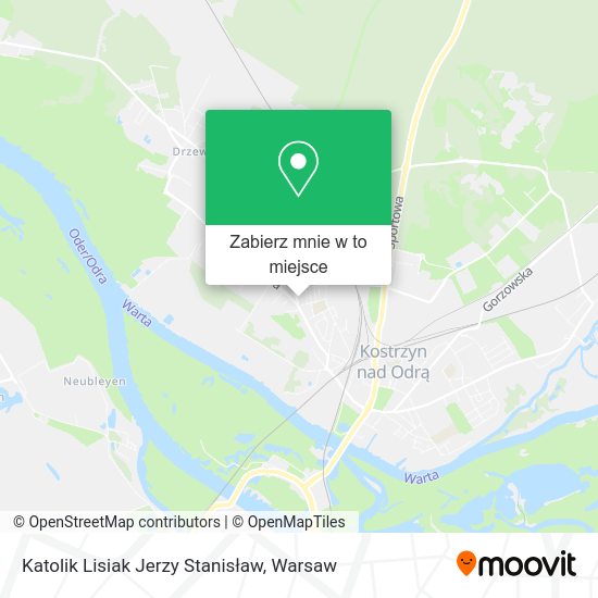 Mapa Katolik Lisiak Jerzy Stanisław