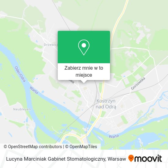 Mapa Lucyna Marciniak Gabinet Stomatologiczny