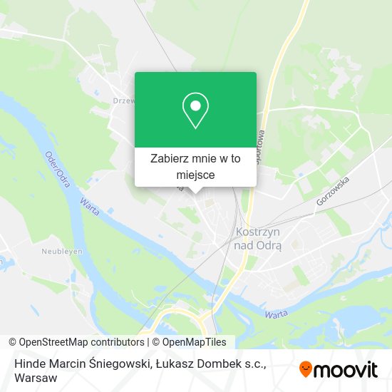 Mapa Hinde Marcin Śniegowski, Łukasz Dombek s.c.