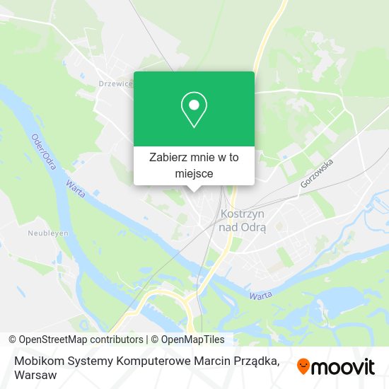 Mapa Mobikom Systemy Komputerowe Marcin Prządka