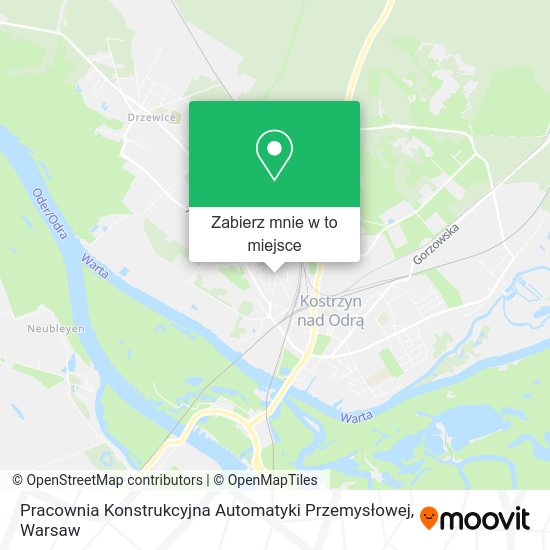 Mapa Pracownia Konstrukcyjna Automatyki Przemysłowej