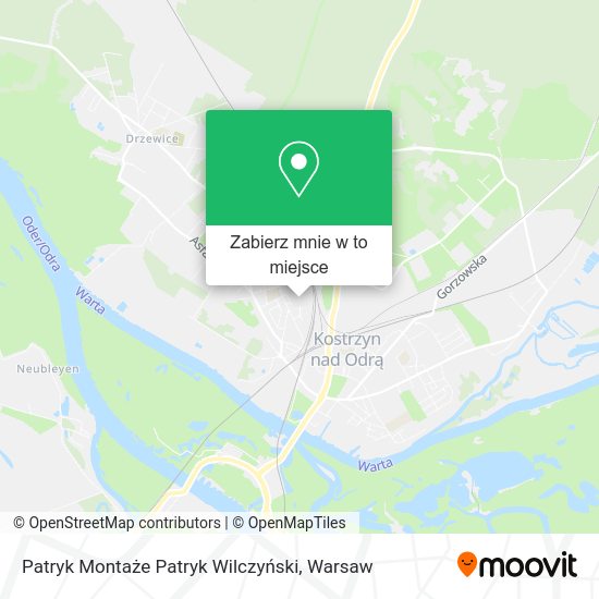 Mapa Patryk Montaże Patryk Wilczyński