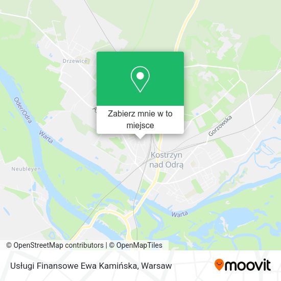 Mapa Usługi Finansowe Ewa Kamińska