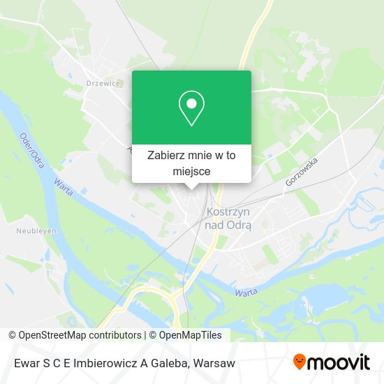 Mapa Ewar S C E Imbierowicz A Galeba