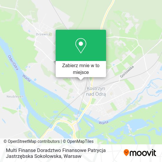 Mapa Multi Finanse Doradztwo Finansowe Patrycja Jastrzębska Sokołowska