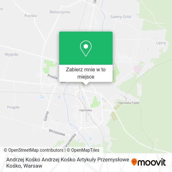 Mapa Andrzej Kośko Andrzej Kośko Artykuły Przemysłowe Kośko