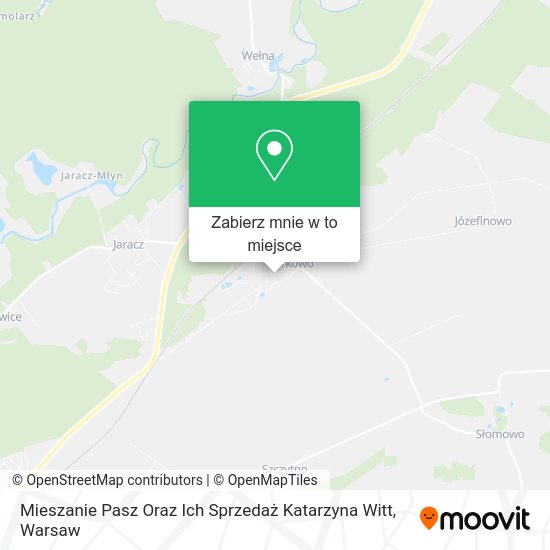 Mapa Mieszanie Pasz Oraz Ich Sprzedaż Katarzyna Witt