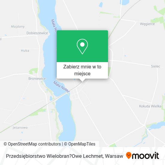 Mapa Przedsiębiorstwo Wielobran?Owe Lechmet