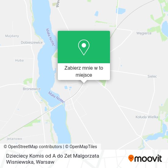 Mapa Dzieciecy Komis od A do Zet Malgorzata Wisniewska