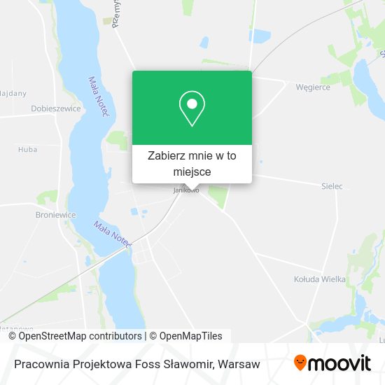 Mapa Pracownia Projektowa Foss Sławomir