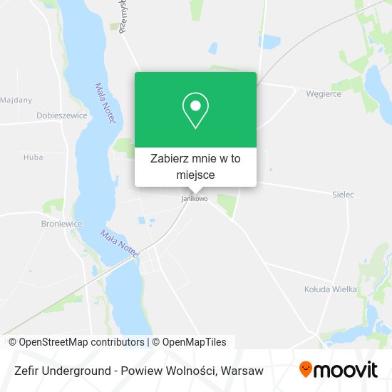 Mapa Zefir Underground - Powiew Wolności