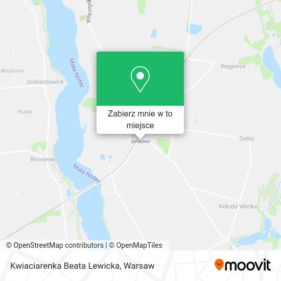 Mapa Kwiaciarenka Beata Lewicka