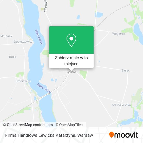 Mapa Firma Handlowa Lewicka Katarzyna