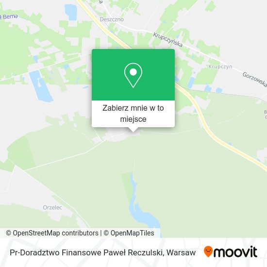 Mapa Pr-Doradztwo Finansowe Paweł Reczulski