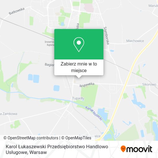 Mapa Karol Łukaszewski Przedsiębiorstwo Handlowo Usługowe