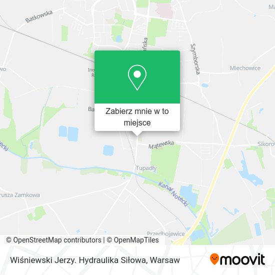 Mapa Wiśniewski Jerzy. Hydraulika Siłowa