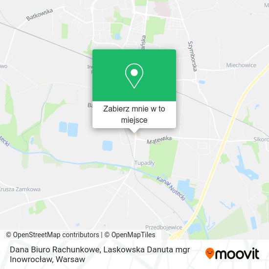 Mapa Dana Biuro Rachunkowe, Laskowska Danuta mgr Inowrocław