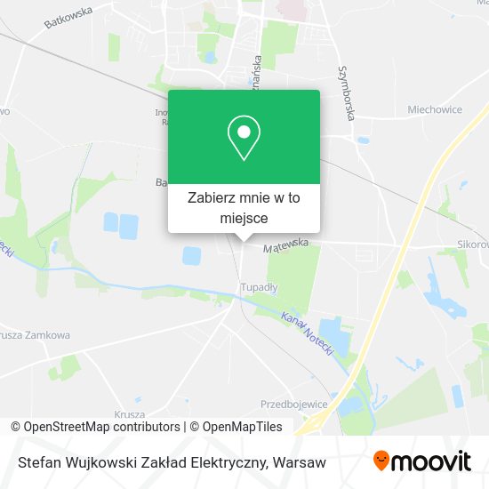 Mapa Stefan Wujkowski Zakład Elektryczny