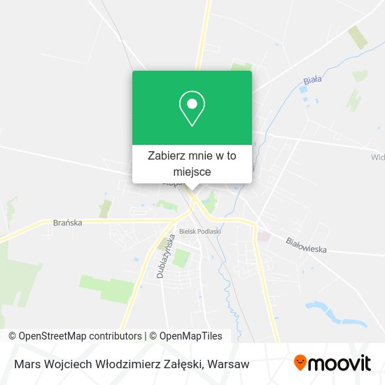 Mapa Mars Wojciech Włodzimierz Załęski