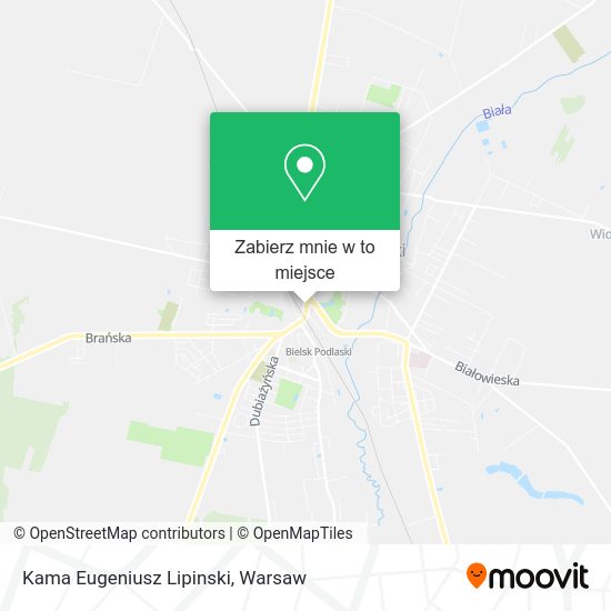 Mapa Kama Eugeniusz Lipinski