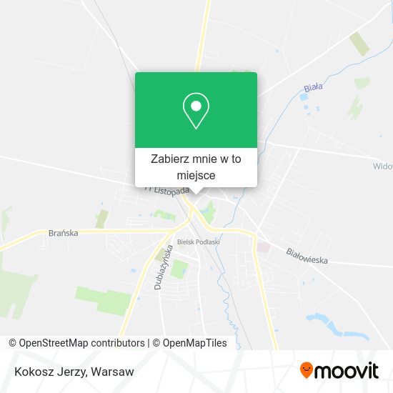 Mapa Kokosz Jerzy