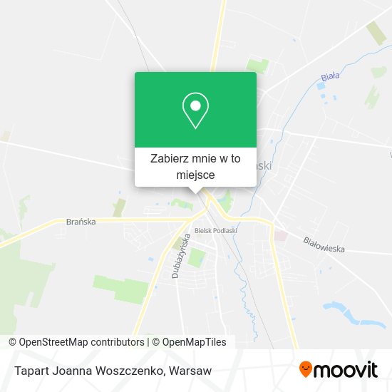 Mapa Tapart Joanna Woszczenko