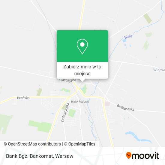 Mapa Bank Bgż. Bankomat