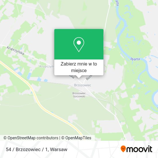 Mapa 54 / Brzozowiec / 1