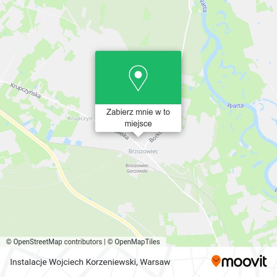 Mapa Instalacje Wojciech Korzeniewski