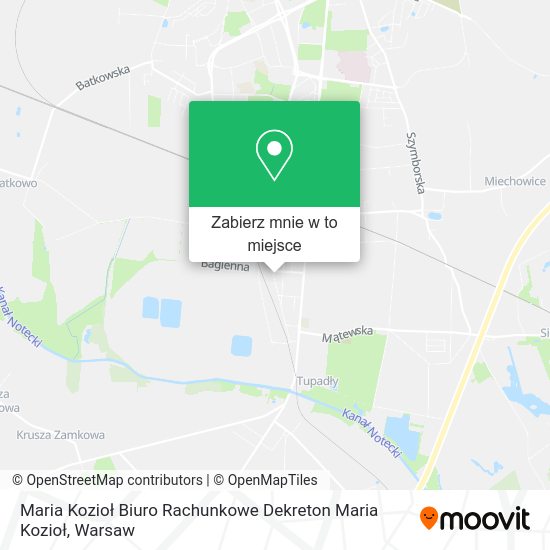 Mapa Maria Kozioł Biuro Rachunkowe Dekreton Maria Kozioł