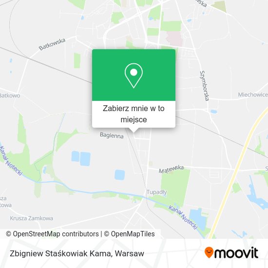 Mapa Zbigniew Staśkowiak Kama