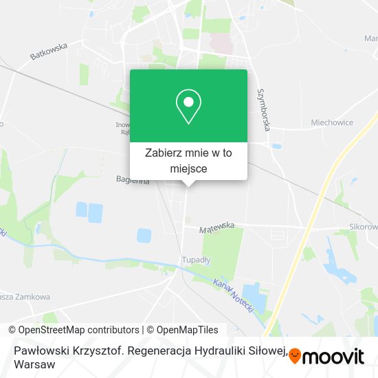 Mapa Pawłowski Krzysztof. Regeneracja Hydrauliki Siłowej