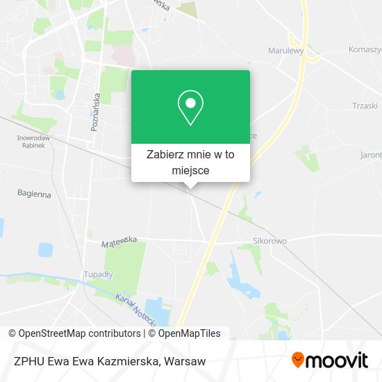 Mapa ZPHU Ewa Ewa Kazmierska